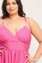 Load image into Gallery viewer, The Perft Pink Midi Dress