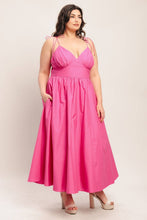 Load image into Gallery viewer, The Perft Pink Midi Dress