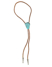 Load image into Gallery viewer, Gemstone Bolo Tie - Turquoise