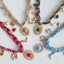 Load image into Gallery viewer, Wild West Desert Charm Scarf Necklace