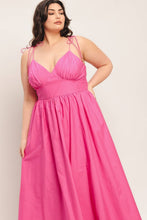 Load image into Gallery viewer, The Perft Pink Midi Dress