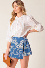 Load image into Gallery viewer, Coastal Paisley Skort
