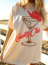 Load image into Gallery viewer, COWBOY COUNTRY CLUB MARTINI TEE
