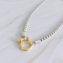 Load image into Gallery viewer, Equestrian Pendant Box Chain Necklace
