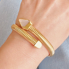 Load image into Gallery viewer, Sonoran Viper Coil Bangle Bracelet
