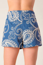 Load image into Gallery viewer, Coastal Paisley Skort
