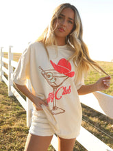 Load image into Gallery viewer, COWBOY COUNTRY CLUB MARTINI TEE
