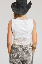 Load image into Gallery viewer, Romantic Lace Corset Top with Front Ribbon Tie
